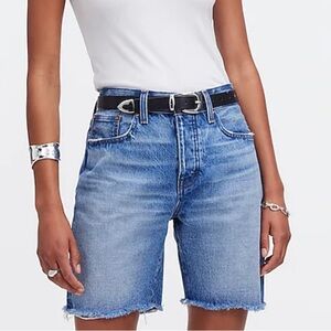 Madewell Long Denim Shorts